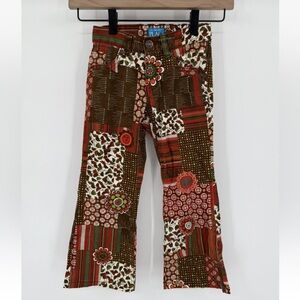 The Childrens Place Vintage Retro Patchwork Denim Flare Jeans